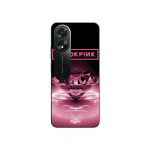Coque Oppo A38 blackpink diamond noir et rose Maniacase