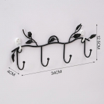 Luksuslik riietusruumi konksud Seinale kinnitatav riidenagist riidenagi v&otilde;tmehoidja Kodukaunistus Rauast seinatarvikud