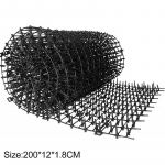 2M Aed Kassivastane Koerav&otilde;rk T&otilde;rjematt Ohutu Plastikust Naastud Okkad T&otilde;rjevahend Roheline Taimede Kaitse Kassipoeg Eemale Kaevamismatid