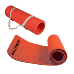 Joogamatt | 6mm, Libisemiskindel, Eriti hea haarduvusega | Hoiustusrihm kaasas | Treening, Venitus, Puhkus ja Jooga meestele, naistele, lastele, eakatele (Armee roheline) 180L x 60W x 0.6Th CM