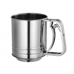 Jahus&otilde;el roostevabast terasest jahus&otilde;el K&auml;sitsi v&auml;ntav jahus&otilde;el Kahekihiline pulbersuhkru loksuti k&auml;sitsi pressitud disainiga h&otilde;be