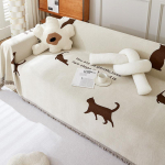 &Scaron;enill-diivani kate tutivisketekk Universaalne Four Seasons tolmuvastane kriimustusvastane kate Diivani tekk vaip 180X130