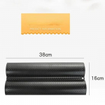 14,96 x 6,98 x 1,1 tolli 2 laine Prantsuse leiva k&uuml;psetusplaat Vormip&auml;ts vorm Mittenakkuv baguettevorm koogipann kondiitritooted must