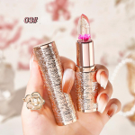 3 v&auml;rvi kauakestev temperatuur v&auml;rvi muutev huulepalsam Crystal Jelly Flower huulepulk l&auml;ige l&auml;bipaistev niisutab huuli meik Kosmeetiline 03#