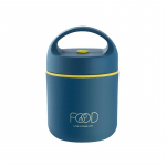 Roostevabast terasest vaakum termos&ouml;&ouml;gikarp isoleeritud l&otilde;unas&ouml;&ouml;gikott toidusoojendaja supitass termoskonteinerid Bento l&otilde;unakarp lastele sinine