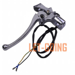 Mootorratta 25mm 1 peasilindri pidurihoob eesmine h&uuml;drauliline piduri siduritross kroom Steed 400 shadow VT600 VT750 jaoks