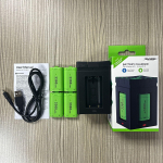 TYX-3610 XBOX ONE/RIES kontrolleri aku laadimisdokk must/roheline