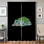 Kodu Interj&ouml;&ouml;r K&ouml;&ouml;gi Kardinad Elutuppa 2 t&uuml;kki Pimendavad Kardinad Uksekardin P-pokemon-n Vahesein Magamistoa Kaunistus W50xH70cmx2pcs-CL