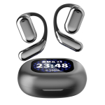 OWS K&otilde;rva k&uuml;lge kinnitatavad juhtmevabad Bluetooth-k&otilde;rvaklapid Ei saa raputada stereo ruumilise heli kvaliteeti ilma k&otilde;rva Pikk aku kestvus must