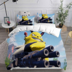 Uus M&auml;ng Palworld Voodipesukomplekt Tekk Voodikate Voodikate Tekikott Padjap&uuml;&uuml;r 2-3 Osalised Komplektid Magamistoa Kaunistus Kodutekstiil AU Single 140x210cm