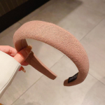 Prantsuse Retro &uuml;hev&auml;rviline laia &auml;&auml;rega Korea juuksepael: Elegantne t&uuml;druku peapael ja lihtne peakate F1002 khaki