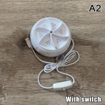 Mini ultraheli turbopesumasin kodureisiks Kaasaskantav USB-toitega puhastuspesumasin aluspesu sokid