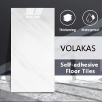 10 tk 11,8 * 23,62 marmorist plaadist isekleepuv seinapaneel, eemaldatav ja kleebitav, vin&uuml;&uuml;lvahust veekindel ja m&auml;&auml;rdumisvastane k&ouml;&ouml;giseinapaneel Pack of 10