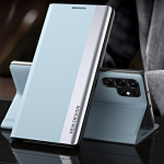 Flip Cover nahast telefoni&uuml;mbris Samsung Galaxy S25 Ultra S24 FE S23 S22 Plus S21 A56 A36 A16 A55 A15 A35 A26 A14 A52 A12 A14 A54 5G jaoks Samsung S25 Ultra