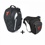 Mootorrattakott Veekindel Tilguti Jala K&uuml;lgmised Kotid Seljakott Saba Multifunktsionaalne Tagumise Istme Kott Suure Mahutavusega S&otilde;itmiseks V&auml;ljas Cafe Racerile 2 pcs