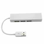 USB-RJ45-jaotur 480Mbps kiire PVC-vasest laialdaselt &uuml;hilduv USB-Ethernet-adapter telefoni jaoks