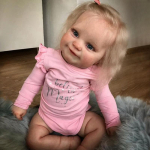 Cosplay T&uuml;druk Pehme Puudutus Kaisu Vasts&uuml;ndinud Nukk Maddie 50CM Riidest Keha Reborn Beebinukk P&auml;riselt V&auml;ljan&auml;gev Taaskasutatud Beebinukud Lastele Varajase Hariduse M&auml;nguasi