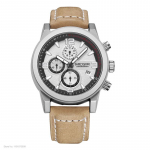 Meeste kronograafkellad helendavate osutitega, veekindlad k&auml;ekellad, moekas suur sihverplaat, kalender, nahkrihm, kvartskell mehele must