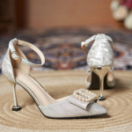 Uued K&otilde;rged Kontsad Terava Ninaga Pandlaga Litritega P&auml;rlitega Sandaalid Moekad ja Mitmek&uuml;lgsed Stilettokingad 33 &scaron;ampanjav&auml;rvi