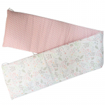 Beebivoodi kaitseraua paks pehme v&otilde;revoodi reelinguga padi Kokkup&otilde;rkevastane v&otilde;revoodi kaitse eemaldatav h&auml;lli kaitse lastetoa kaunistus 180x30cm 1tk