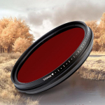 FOTGA 58 mm reguleeritav optiline infrapuna l&auml;&auml;tsefilter 530&ndash;750 nm DSLR-kaamera IR-fotograafia jaoks