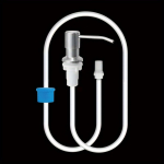 304 roostevabast terasest k&ouml;&ouml;givalamu seebi dosaator majapidamises kasutatava pesuvahendi press jaoturi pikendustoru pesuaine press