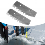 2 Pieces 8 Ice Augers Blades Practical Easy to Install and Replace Reliable