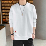 Meeste korea stiilis sametist dressipluus, kaheosaline &ndash; lahtise, &uuml;mara kaelusega, trendikas kevadest talveni. 2XL must