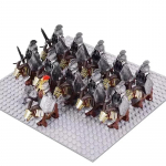 Uus keskaegne loterii Pool Orkid S&otilde;dur Knight VS Uruk-hai Azog S&otilde;ja Hundid Figuurid Mini P&auml;kapikud Kitsed Ehitusklotsid Plokid Lapse m&auml;nguasi