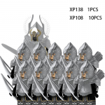 Keskaegsed Elfi Rohani s&otilde;durid Kaardiv&auml;gi lotr Tegevusfiguurid Mini Klotsid Nukk Kokkupandavad Ehitusklotsid MOC DIY M&auml;nguasjad lapse kingituseks