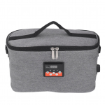 Auto Soojenduskott 30W Soojenduskott 8L Reguleeritav Temperatuurin&auml;idik K&auml;epidemega Kaasaskantav Toidusoojendaja hall v&auml;rv