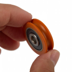 Kvaliteetne 6 * 29 * 8 mm oranž U-soonega laager U-kujuline laager Ratta Pom-rihmaratta juhtrullik ukse-akna sahtlirihmaratta jaoks