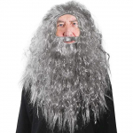 J&otilde;ulud Cosplay Hobbit Gandalf Cosplay paruka-habemekomplekt Peakate S&otilde;rmuste Isanda f&auml;nnidele, pidup&auml;evade isetegemise kaunistus