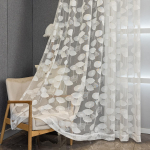 Pits jacquard l&auml;bipaistev kardin aknakate elutuba magamistuba r&otilde;du kattekardin l&auml;bipaistev aknakate kardin 100*200cm