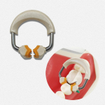 1 piece Autoclavable Dental Sectionale Contoured Matrices Wedge Plastic Kit Clip Ring Matrix Bands Dental Instrument Tool 1 piece Tall