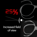 Suusaprillide raami sisestamine optiline adapter painduv retseptiga suusatamine lumelauaga l&uuml;hin&auml;gelikkuse objektiivi prilliraami p&auml;ikeseprillide adapter