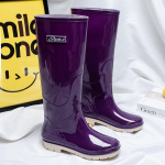 Tehase otsem&uuml;&uuml;k, naiste vihmakingad, r&uuml;&uuml;tlisaapad, pikad saapad, naiste 2025. aasta suvised punased veekindlad vihmakingad. 36 lilla