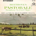 LP-plaat ANDRE CLUYTENS(KOND.)/BERLIINI FILHARMOONIA - Beethoven/S&uuml;mfoonia nr 6 F-duuris ASC5047 TOSHIBA Jaapan Klassikaline Kasutatud