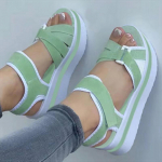 Naiste sandaalid kontsaga sandaalid suvejalatsid naine 2025 mood kiilkontsad sandaalid naistele platvorm suvejalatsid naistele 35