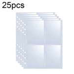 4-sektsiooniga siselehega Kpop fotokaartide k&ouml;itja A5 korduvt&auml;idetav kaartide fotoalbum 200 kaardipesaga 25pcs binder puhas