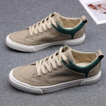 Meeste kevadised l&otilde;uendkingad Uued Hingavad Paeladega Vabaaja Meeste Mitmek&uuml;lgsed Lameda Tallaga Riidest Kingad Anti-skate Kingad Tenis 38 khaki