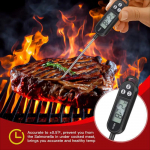 1 TK Digitaalne K&ouml;&ouml;gitermomeeter-t&auml;pne Sondtermomeeter, Sobib K&uuml;psetamiseks ja K&uuml;psetamiseks, Kiire Lugemine, Ideaalne Lihale