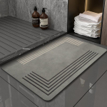 Diatom Mud Kiiresti kuivav libisemiskindel vannitoa p&otilde;randamatt 60x90 cm
