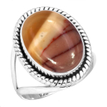 925 Sterling H&otilde;be S&otilde;rmus Naised V&auml;&auml;riskivi K&auml;sitsi Valmistatud Ehted Pulmakink Mookaite Montana Agaat Sammalaga Agaat Okastraadiga Auster Rodoniit Shiva Silm Vintage 6