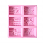 Silicone 3D Chocolate Soap Cake Candy Baking Mould Baking Pan Tray s