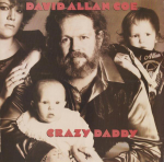 LP plaat DAVID ALLAN COE - Crazy Daddy C45057 Columbia 1989 USA Folk Kasutatud