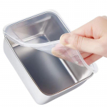 600 ml roostevabast terasest k&uuml;lmik plastkaanega toiduainete hoiukarp Valmistage ette toidu v&auml;rskuse s&auml;ilituskarp piknikukarp 1pc h&otilde;be