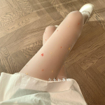 Seksikas Armastus - S&uuml;da - Mustriline L&auml;bipaistev Kattega - L&otilde;ngast Sukap&uuml;ksid &Otilde;hukesed Žakaarmustriga - Kootud Sukap&uuml;ksid Armastuse - S&uuml;dame Mustriga Armsad Sukad T&uuml;drukutele One Size