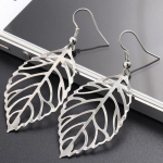 Leaf Pendant K&otilde;rvar&otilde;ngad Pikad Naiste mood Temperament Retro Lihtsad K&otilde;rvar&otilde;ngad 1 pair