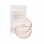 Sikmulnara Ppoyan Rice Vital Tone-Up Sun Cushion Refill 2-Pack Set 01 Pure White SPF50+ PA++++ 15g x 2